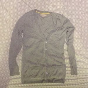 Banana Republic Grey Wool Cardigan, Size XS